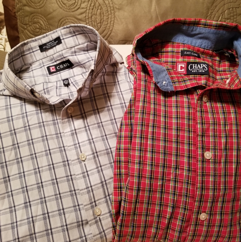 Two Chaps Long Sleeve Shirts
